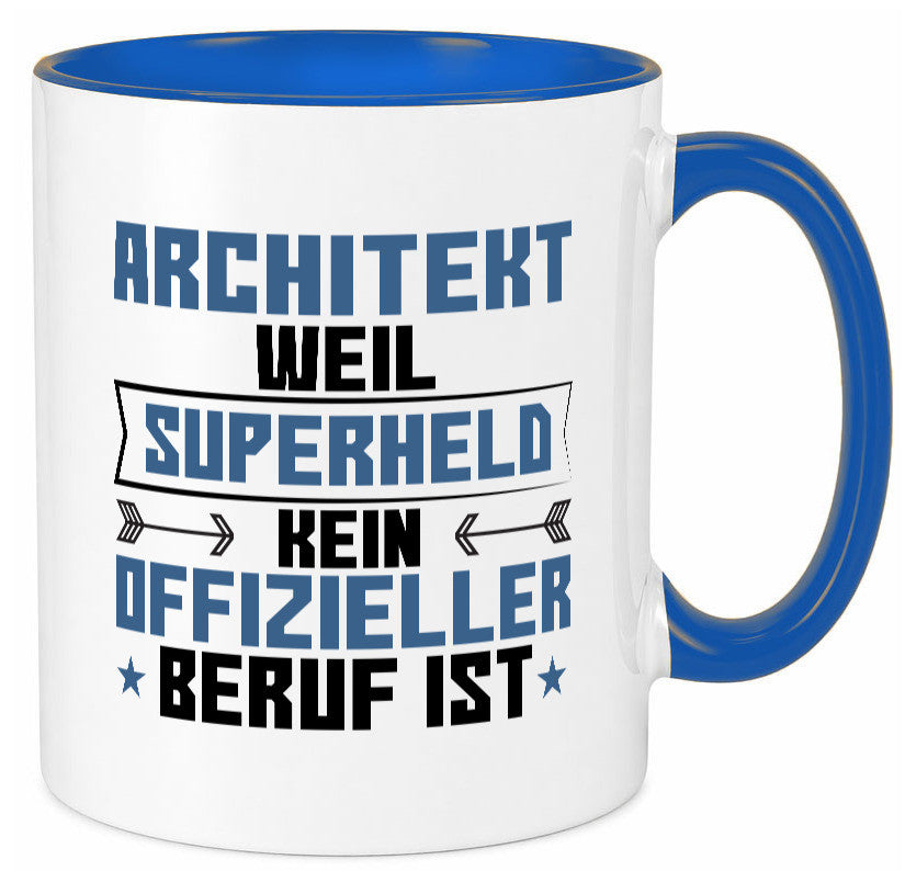 Superheld Architekt | Architektur Büro Geschenk Arbeit Kollegen lustiger Spruch