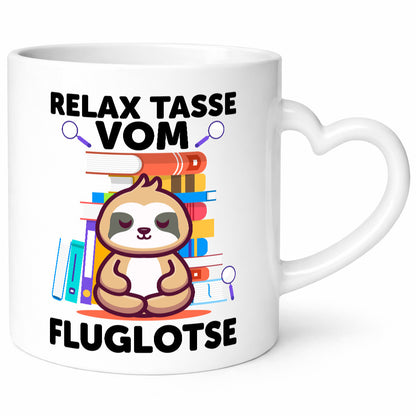 Relax Tasse: Fluglotse | Flugverkehr Flughafen lustiger Spruch Geschenk Humor
