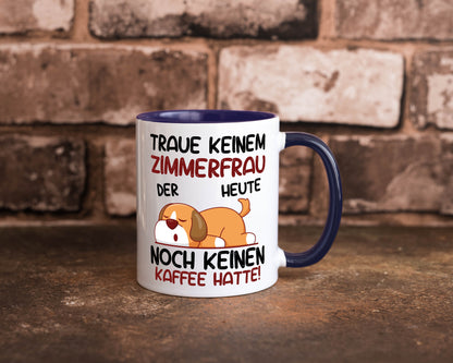 Traue keiner Zimmerfrau| Holzbau | Handwerkerin lustig Humor Geschenkidee