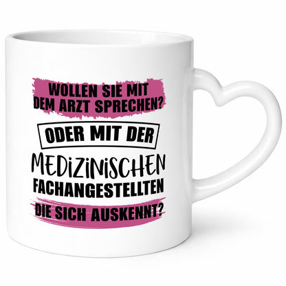 Medizinische Fachangestellte | Beruf Tasse MFA Geschenkidee Arbeit Kollegen