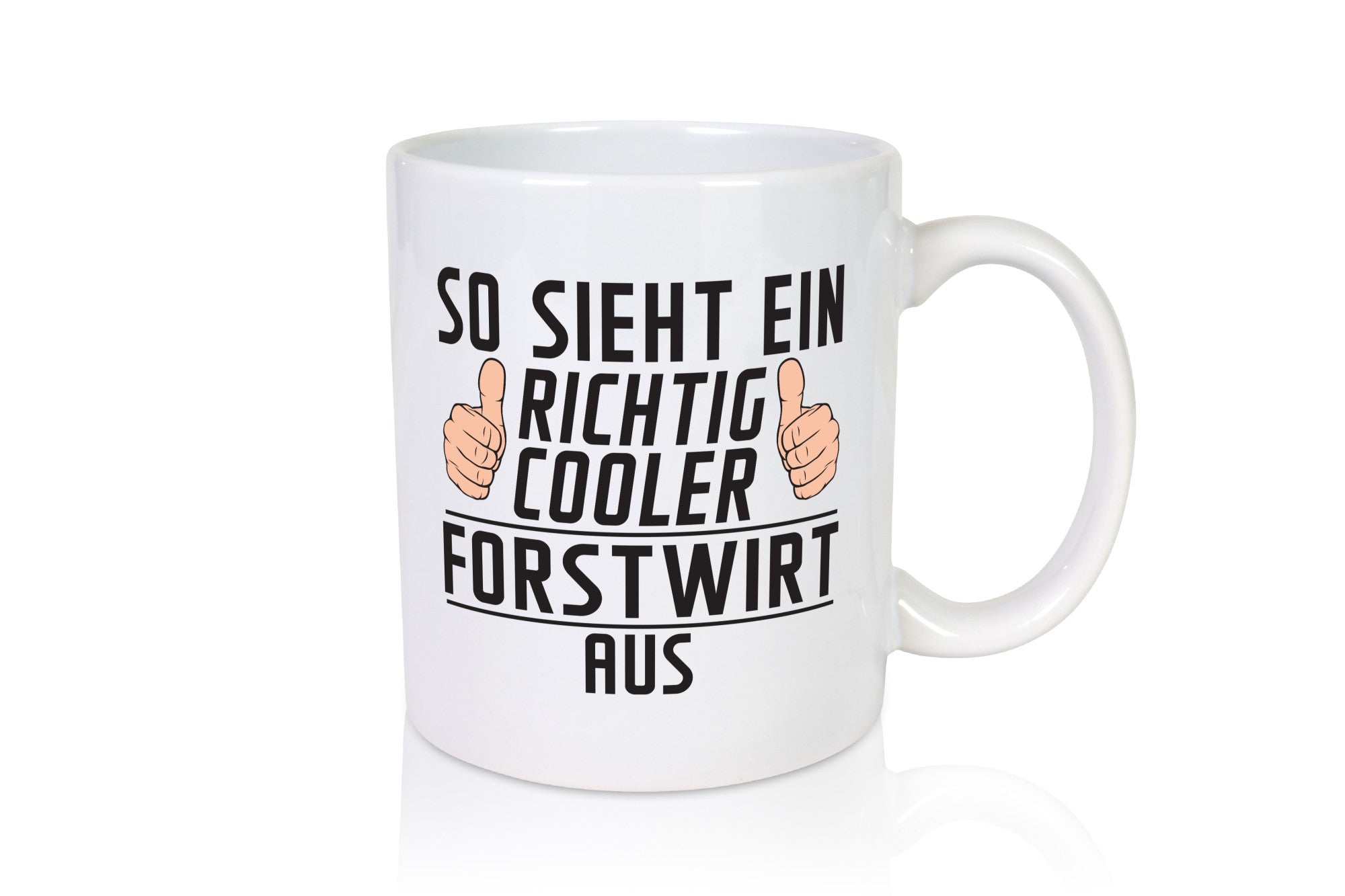Richtig Cooler Forstwirt | Waldarbeiter lustiger Spruch Geschenk Arbeit