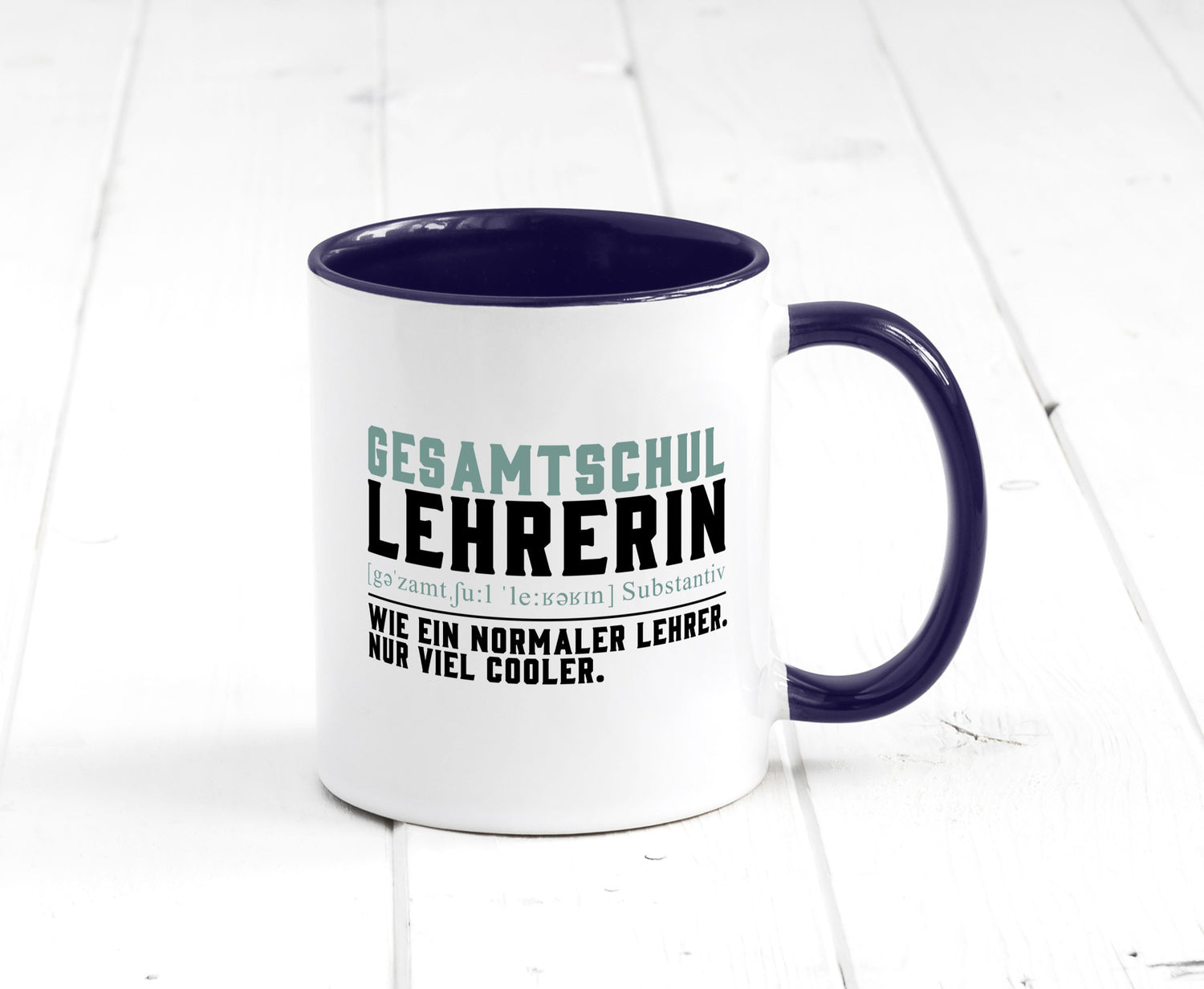 Gesamtschullehrerin | Unterricht Lieblingslehrerin Geschenkidee Humor Tasse