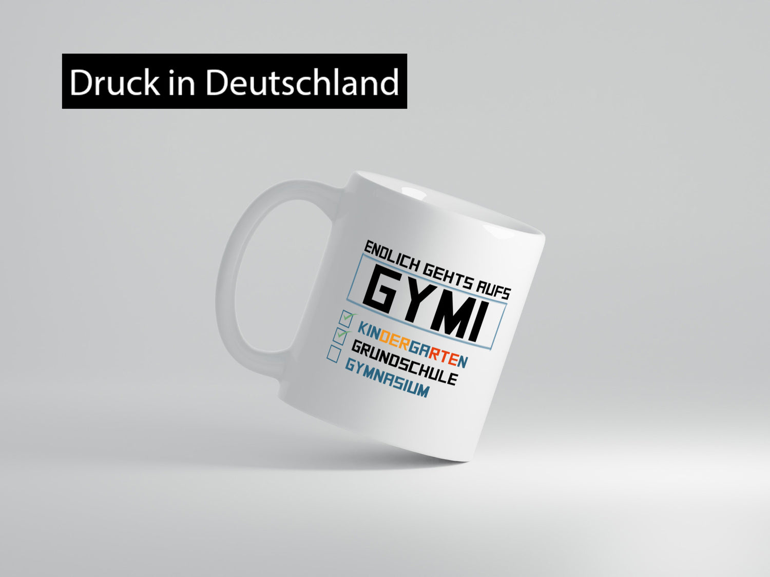 Gymnasium | 5. Klasse Oberschule Übergang v2 Humor Geschenkidee Tasse