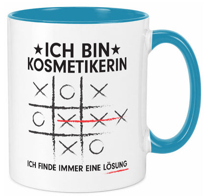 Löse Probleme: Kosmetikerin | Kosmetik Stylistin Geschenk Humor Geschenkidee