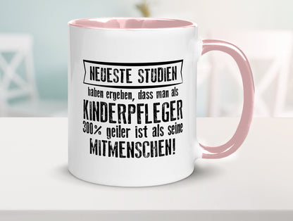 Neuste Studien: Kinderpfleger | Pfleger Kinder v2 lustiger Spruch Geschenk
