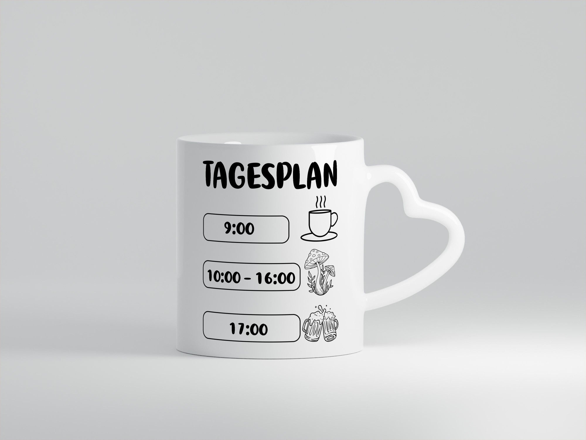 Tagesplan Pilzsammler | Pilze Wald v2 Geschenk Humor Geschenkidee lustiger