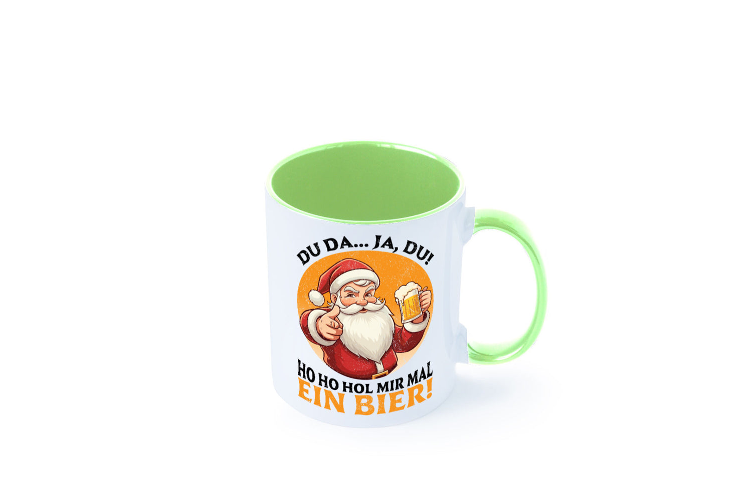 Hol mir mal ein Bier | Ugly Christmas Santa lustig Humor Geschenkidee Geschenk