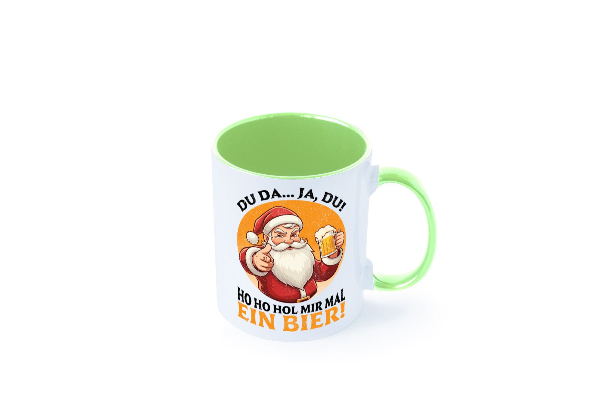 Hol mir mal ein Bier | Ugly Christmas Santa lustig Humor Geschenkidee Geschenk