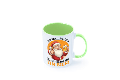 Hol mir mal ein Bier | Ugly Christmas Santa lustig Humor Geschenkidee Geschenk