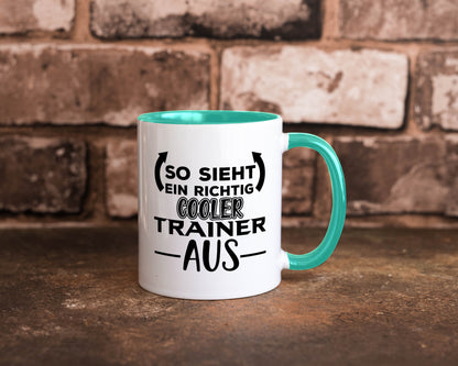 Richtig guter Trainer | Spruch Tasse Personal lustiger Geschenk Humor