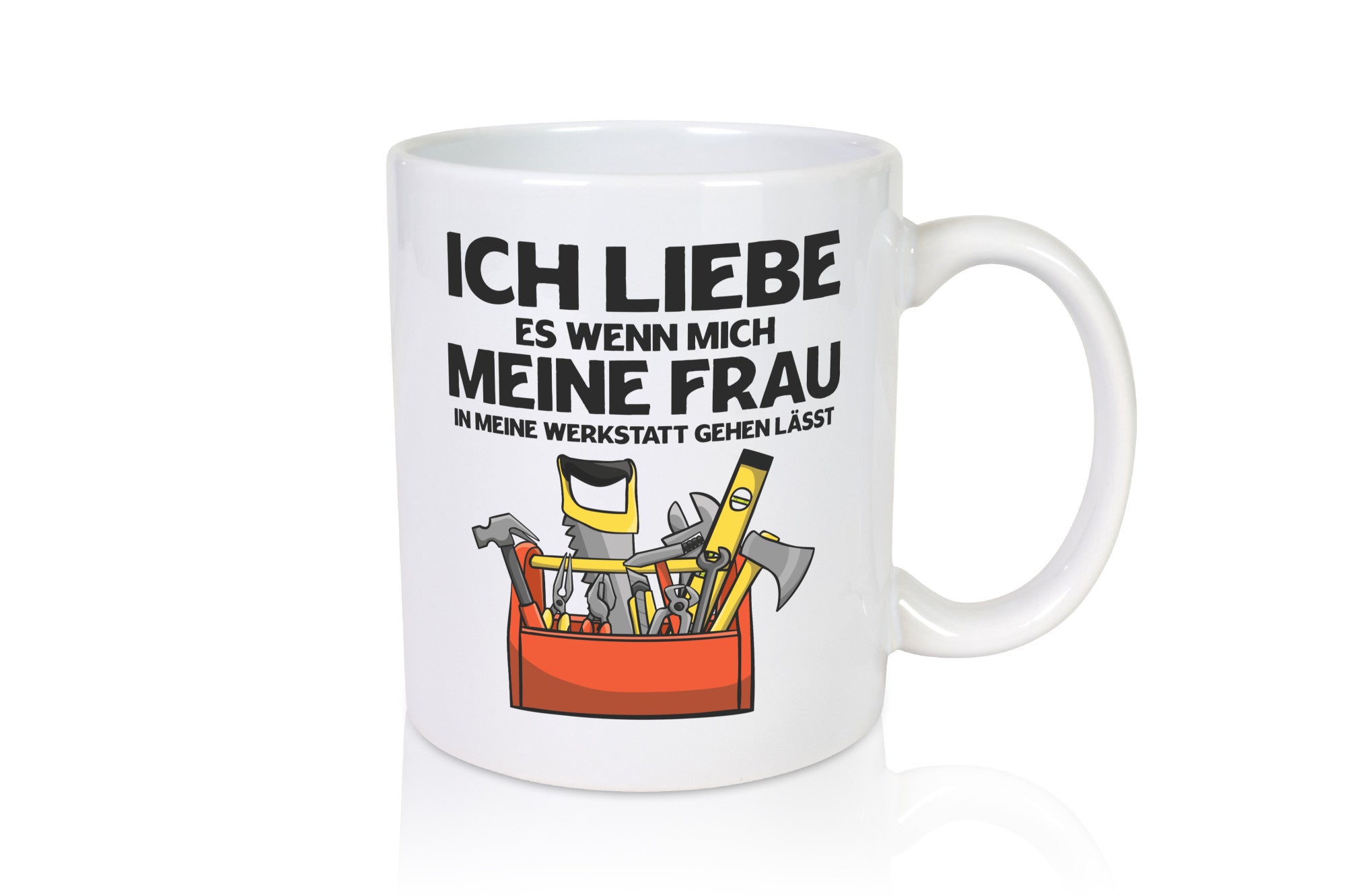 Ich liebe meine Frau | Werkstatt Werkzeug Handwerker v2 Geschenk Humor