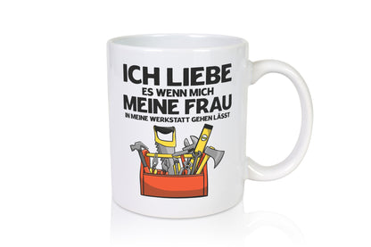 Ich liebe meine Frau | Werkstatt Werkzeug Handwerker v2 Geschenk Humor