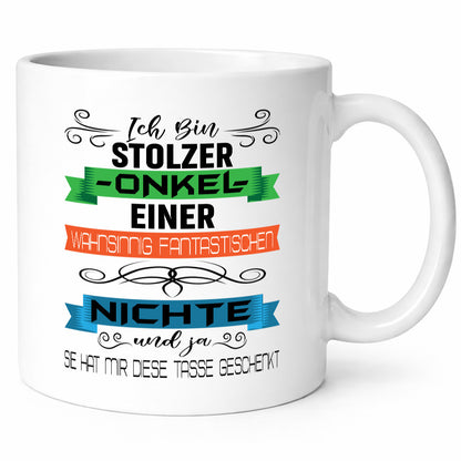 Ich bin Stolzer Onkel | Fantastisches Geschenk Humor Geschenkidee lustiger