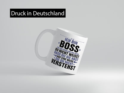 Löse Probleme: Boss | Führungskraft Vorgesetzter Geschenkidee Humor Tasse