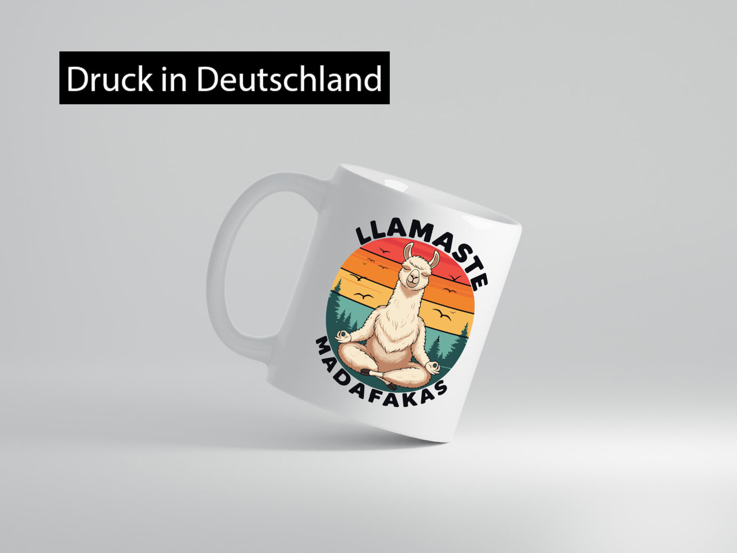 LLamaste | Madafakas Lama Alpaka lustiger Spruch Geschenk Humor Geschenkidee