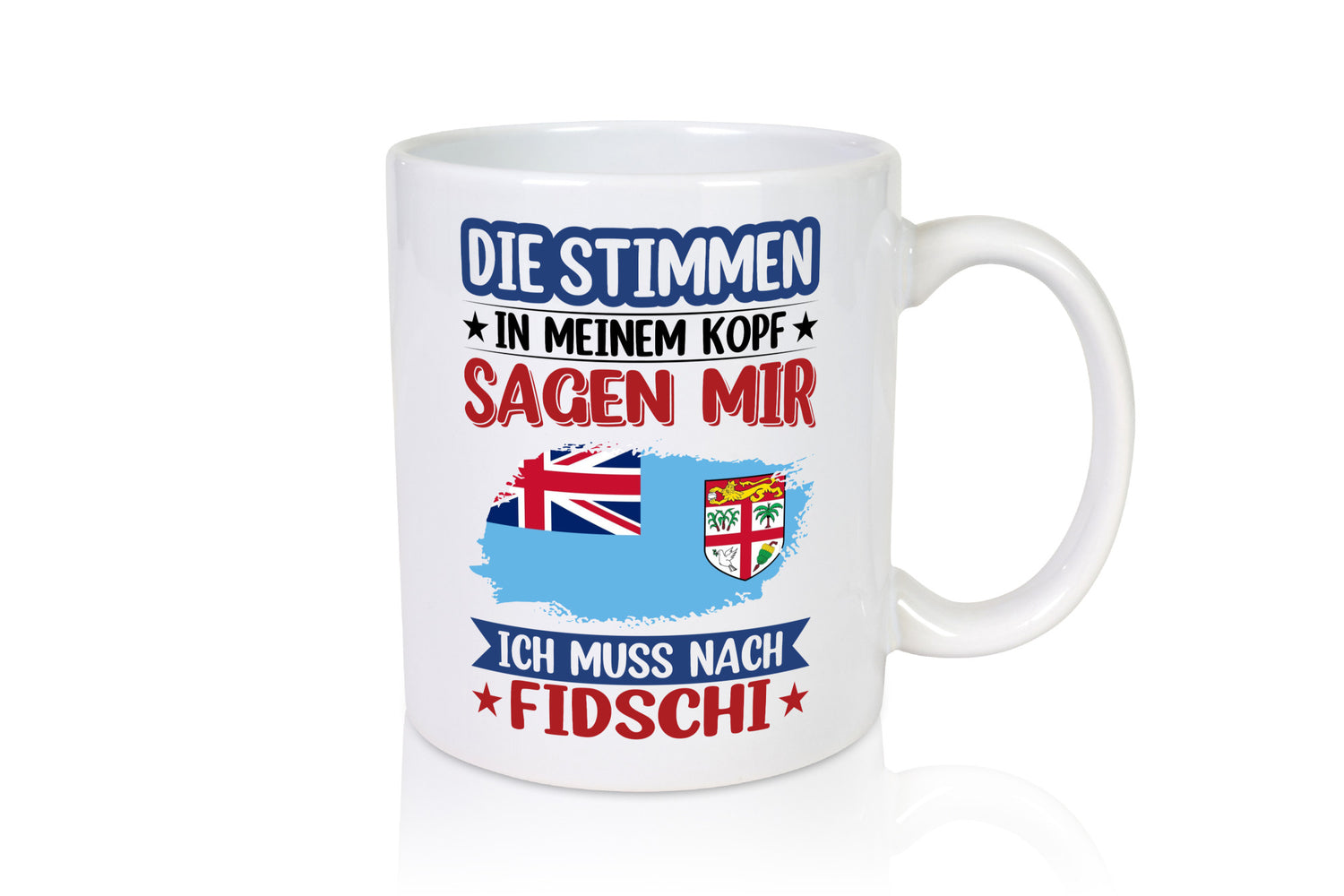 Fidschi | Urlaub Stimmen in meinem Kopf Traumland lustiger Spruch Geschenk