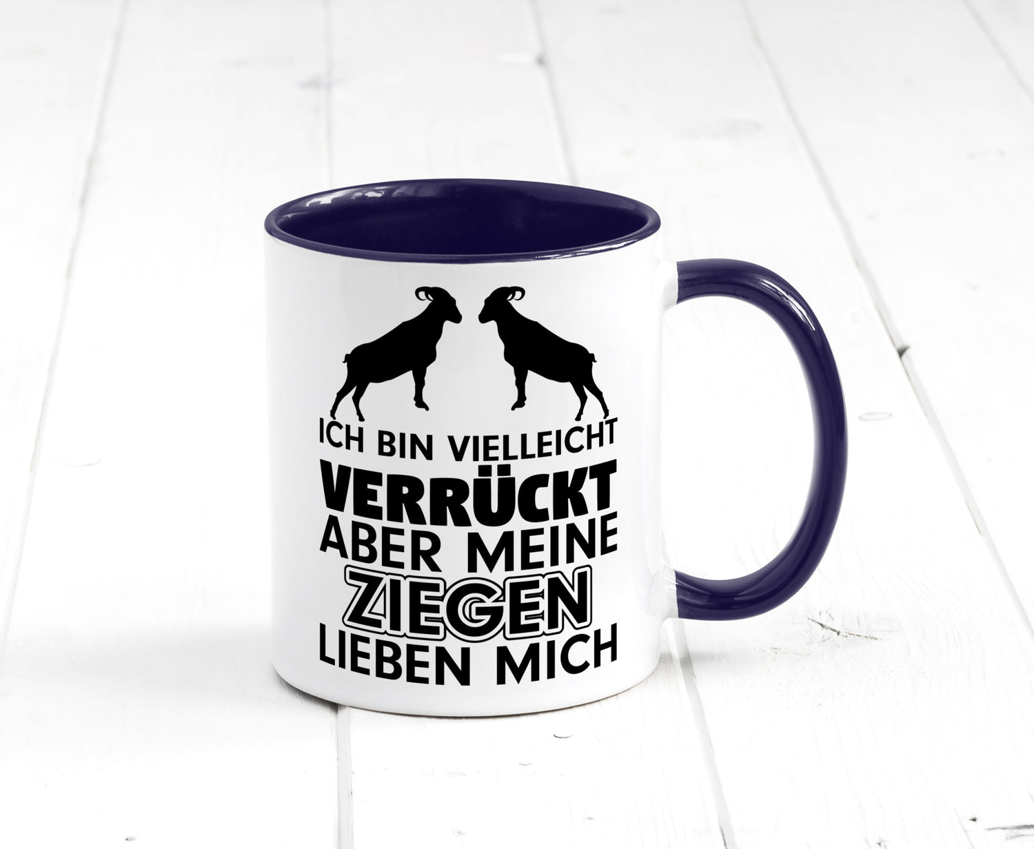 Meine Ziegen | Hirte Tasse Bauernhof Hirtin Bauer Humor Geschenkidee