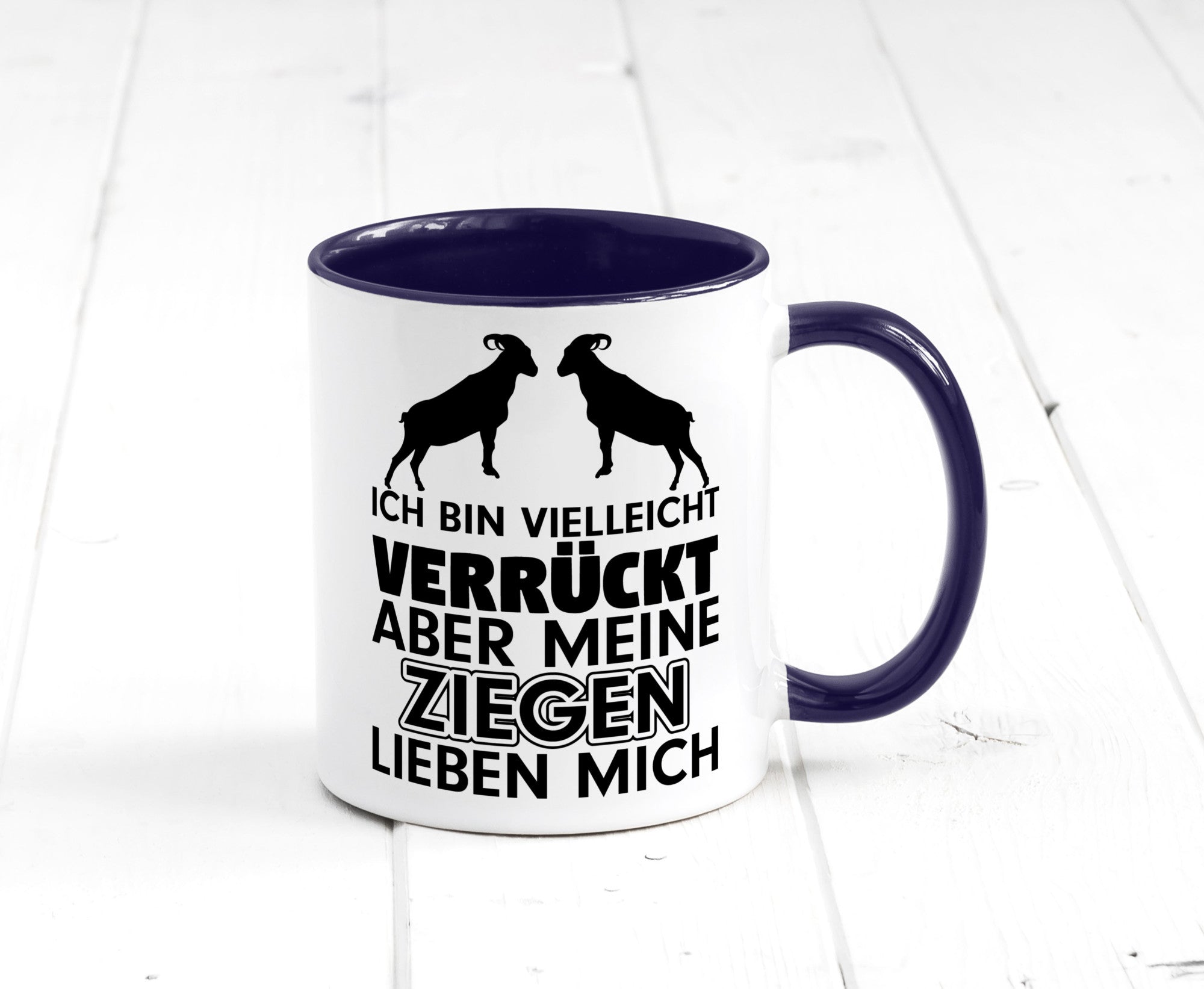 Meine Ziegen | Hirte Tasse Bauernhof Hirtin Bauer Humor Geschenkidee