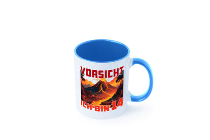14. Geburtstag | 14 Jahre Vulkanausbruch Vulkan Geschenkidee Humor Tasse