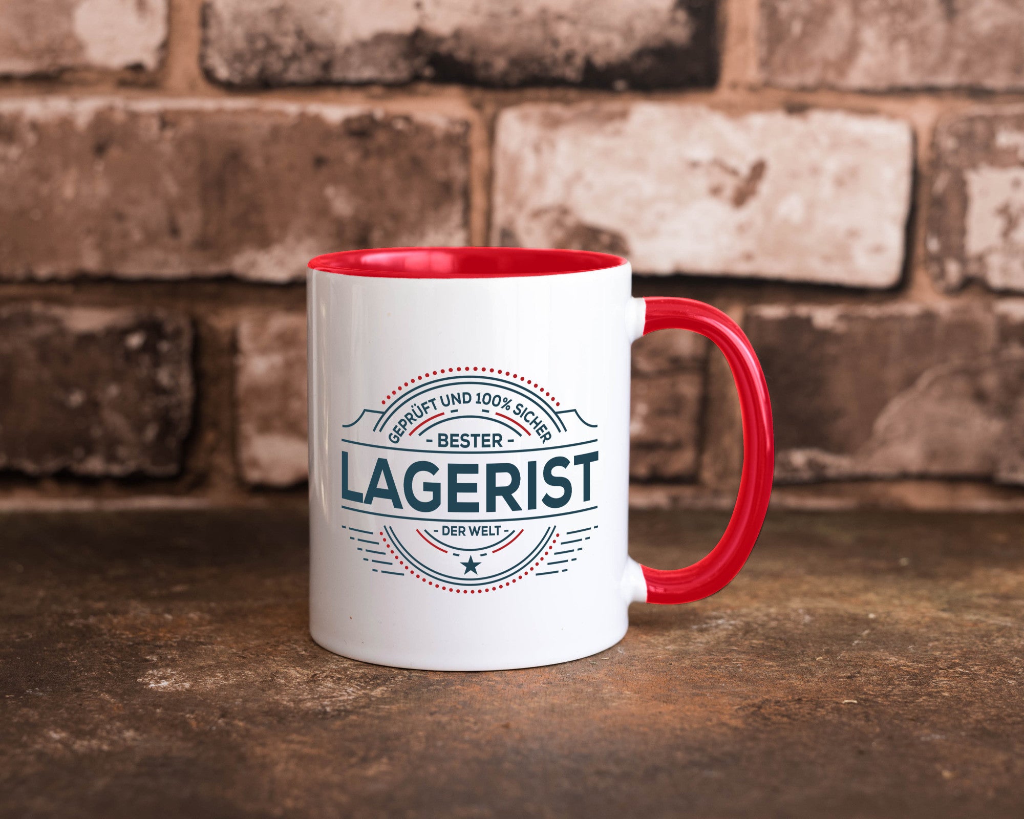 Geprüft und sicher: Lagerist | Lageristen Lager Arbeiter lustiger Spruch