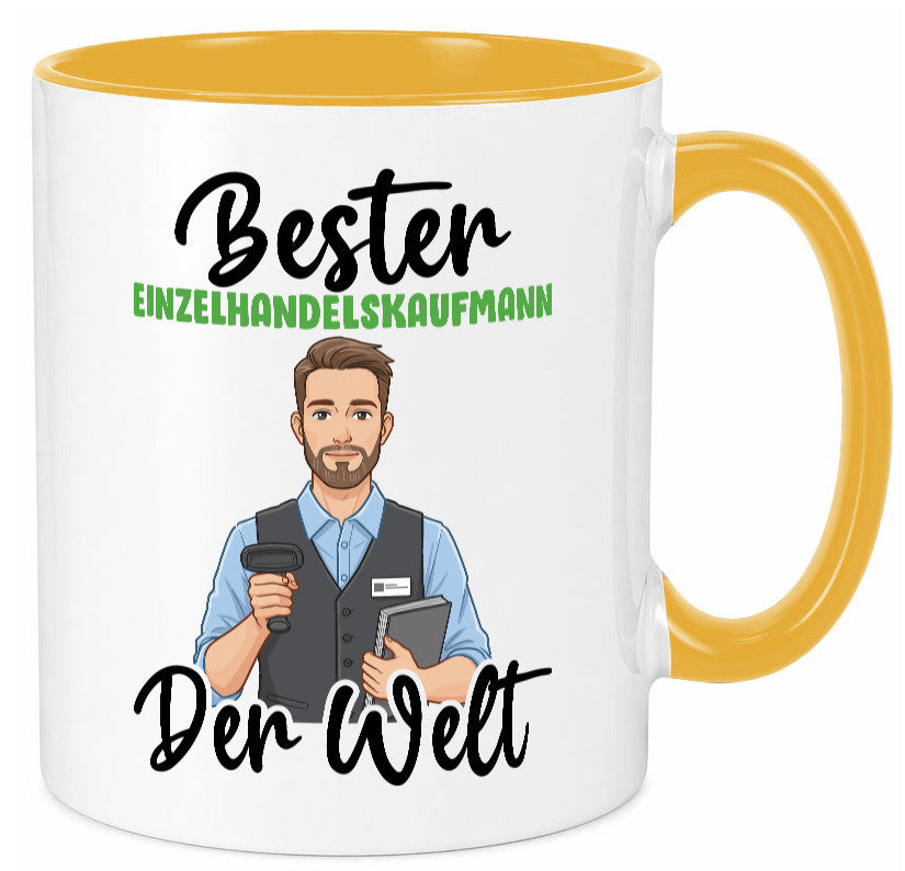 Bester Einzelhandelskaufmann | Einzelhandel v2 lustig Humor Geschenkidee