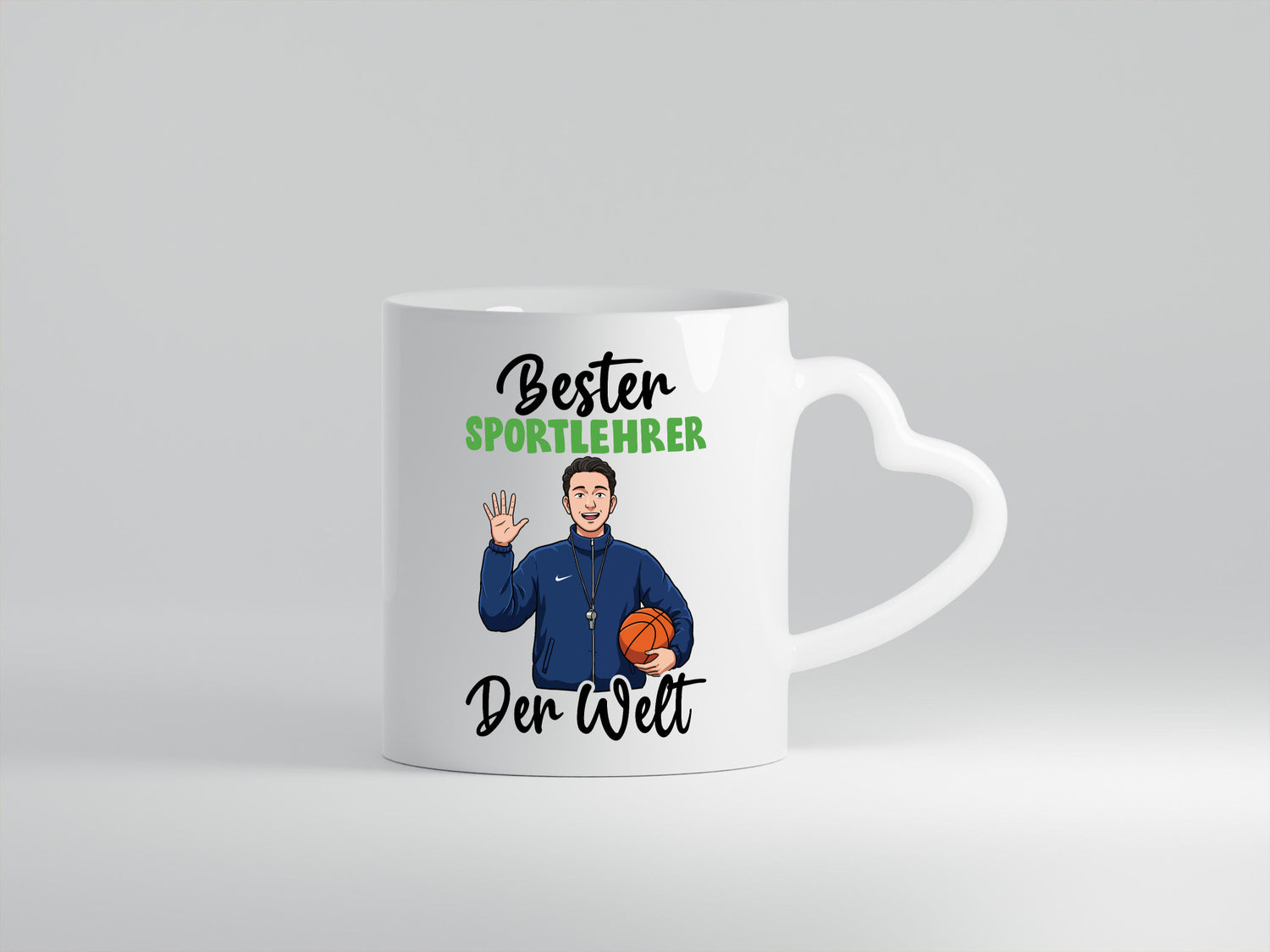Bester Sportlehrer | Lehrer Sport v2 Geschenkidee Humor Tasse
