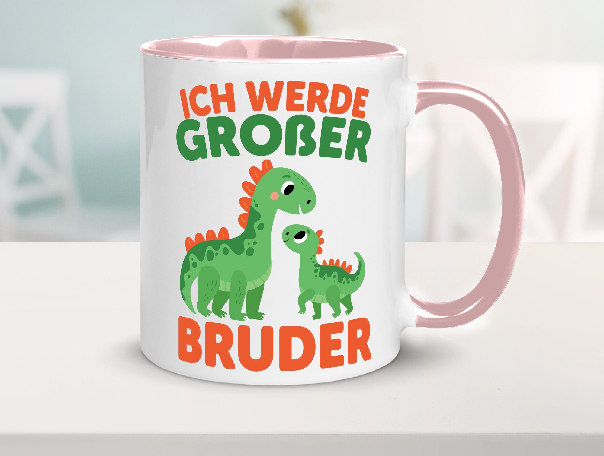 Ich werde Großer Bruder | Dino Brudersaurus lustig Humor Geschenkidee Geschenk