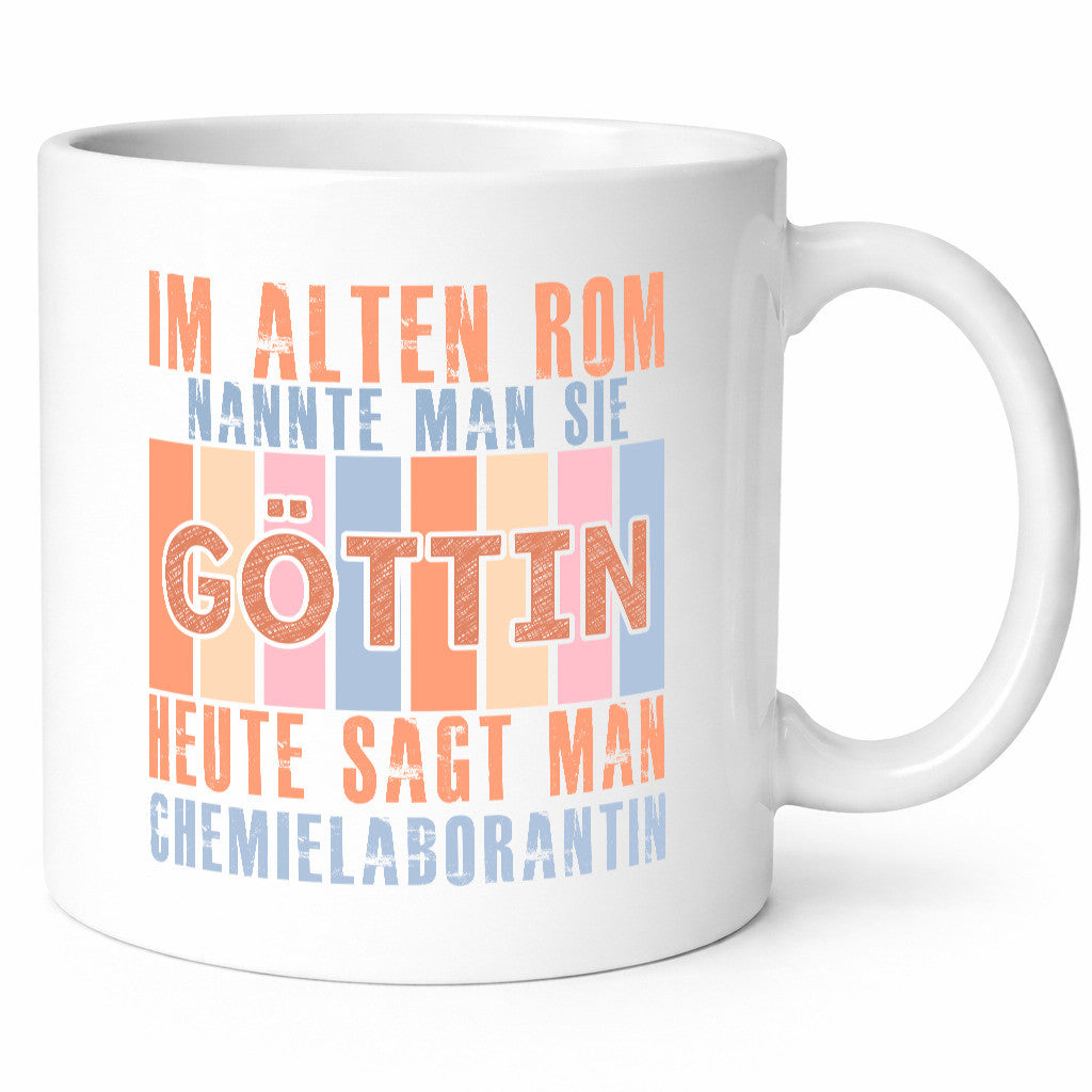 Heute sagt man: Chemielaborantin | Laborantin Chemie lustiger Spruch Geschenk