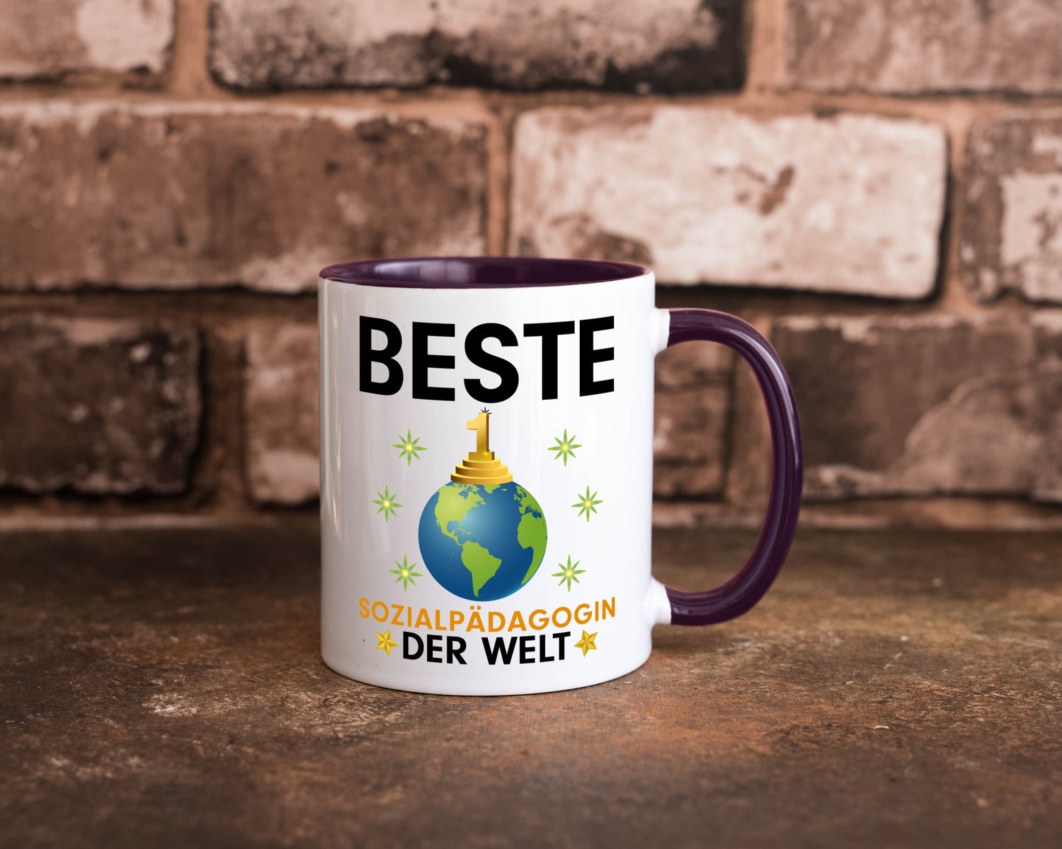Welt Beste Sozialpädagogin | Humor Pädagogin Geschenkidee Tasse