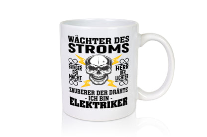 Wächter des Stroms | Ich bin Elektriker Geschenkidee Humor Tasse