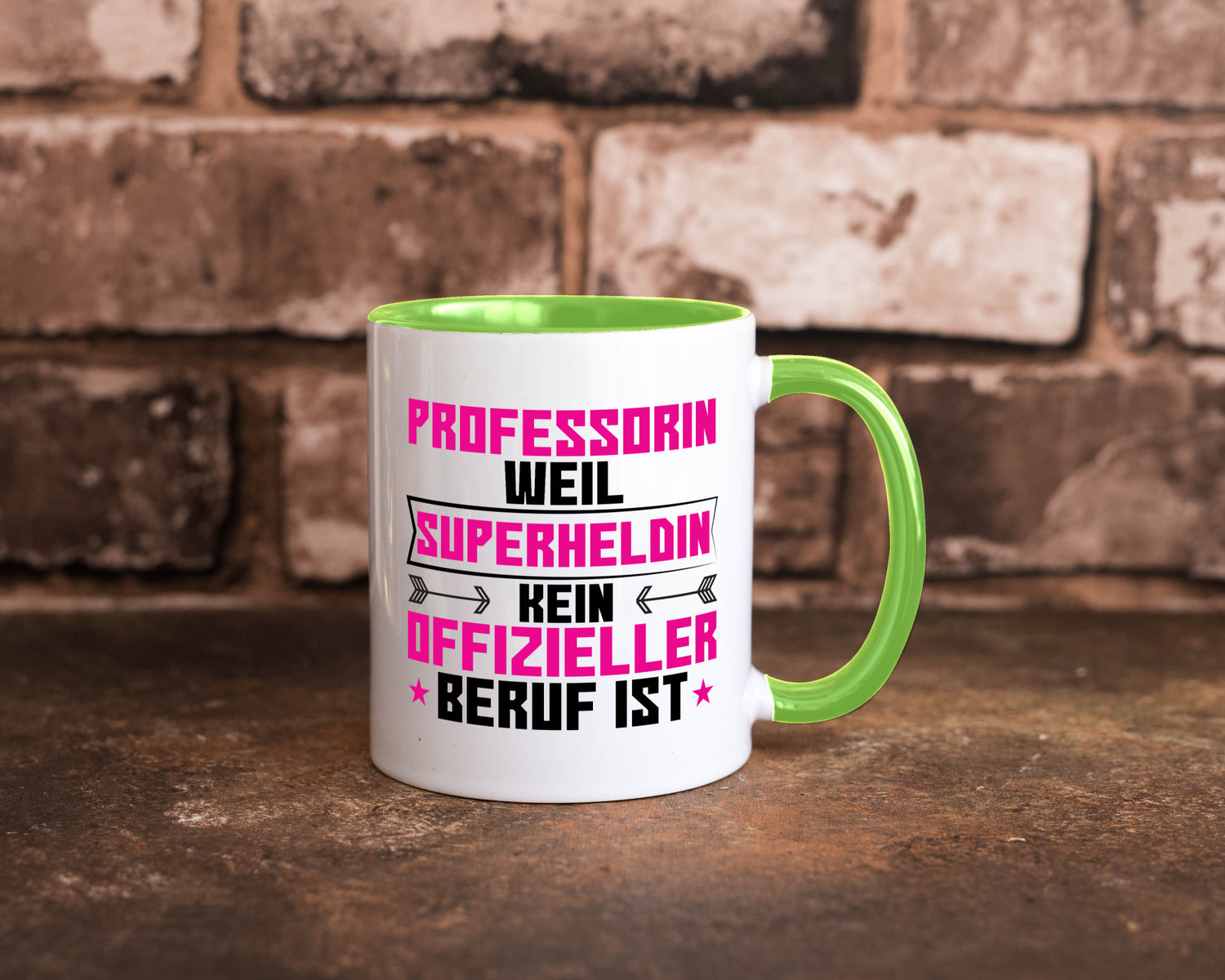 Superheldin Professorin | Uni Universität Geschenk Humor Geschenkidee lustiger