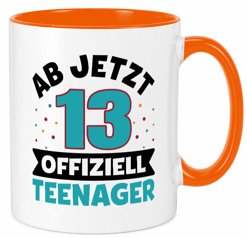 13. Geburtstag | Mädchen Tasse Teenager Spruch vl4 Humor Geschenkidee