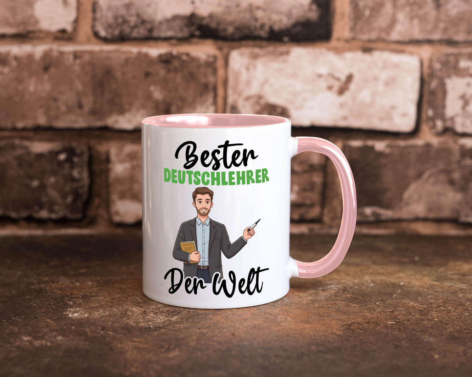 Bester Deutschlehrer | Lehrer Schule v2 lustiger Spruch Geschenk Humor