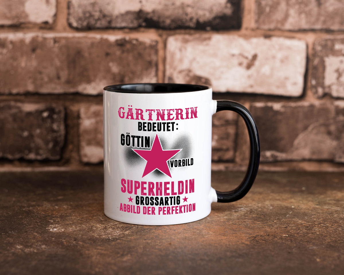 Bedeutung von Gärtnerin | Gartenbau lustiger Spruch Geschenk Humor Geschenkidee Tasse
