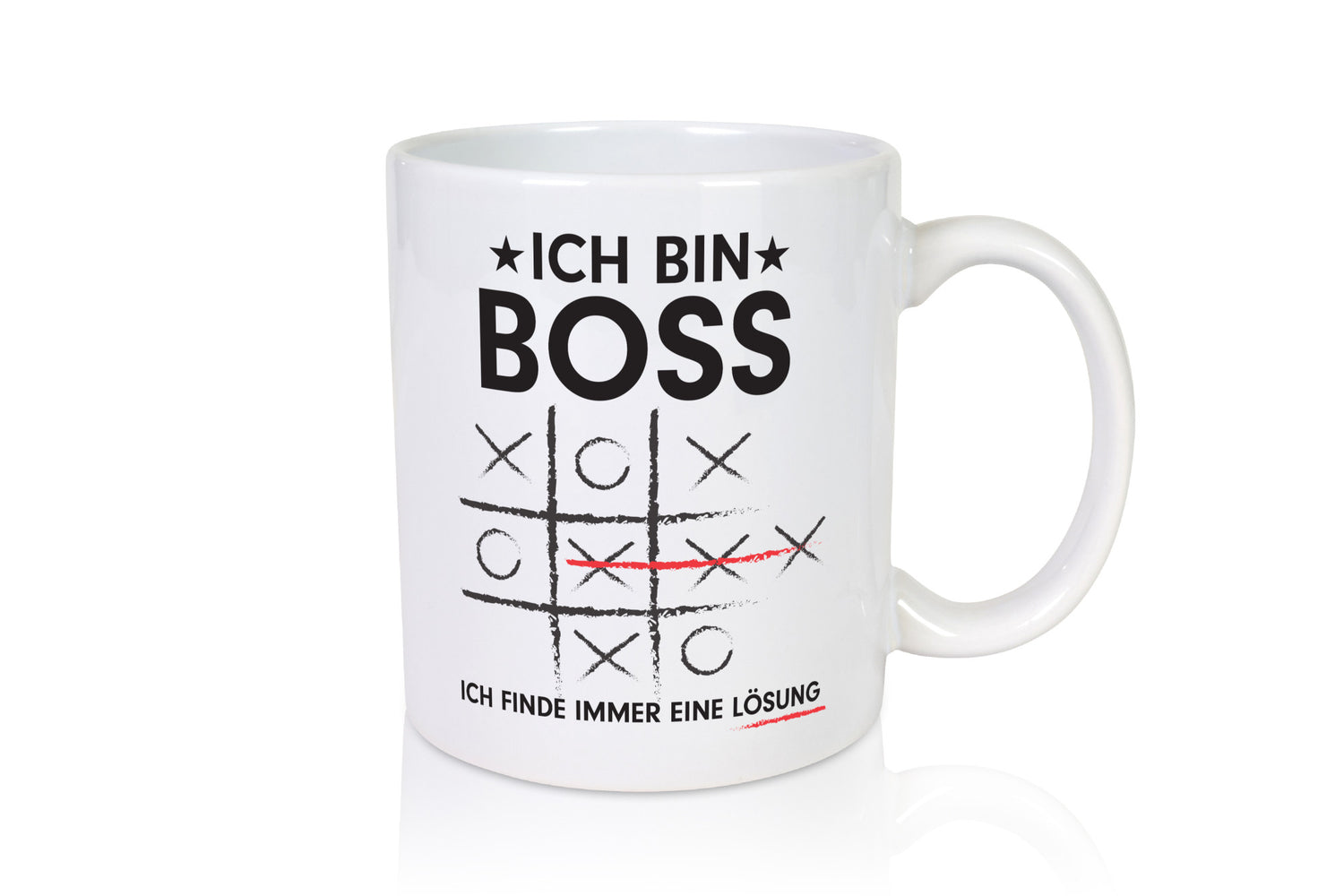 Lösung finden: Boss | Führungskraft Vorgesetzter v2 lustig Humor Geschenkidee