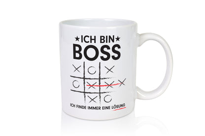 Lösung finden: Boss | Führungskraft Vorgesetzter v2 lustig Humor Geschenkidee
