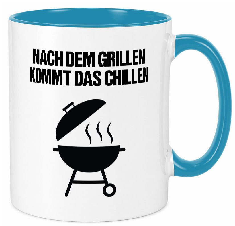 Nach dem Grillen kommt das Chillen | Grillmeister Party Geschenk Humor