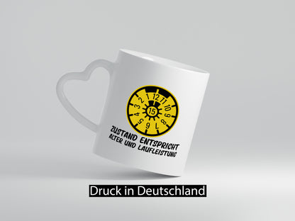 Zustand entspricht Alter und Laufleistung | Autofan Tacho lustig Humor