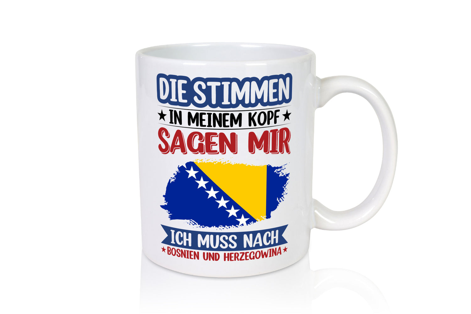 Bosnien und Herzegowina | Urlaub Stimmen in meinem Kopf Geschenk Humor