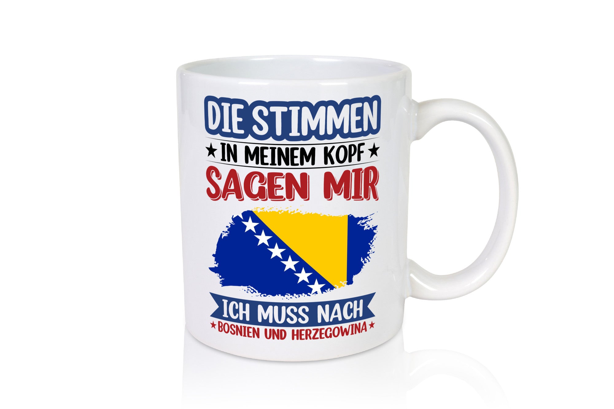 Bosnien und Herzegowina | Urlaub Stimmen in meinem Kopf Geschenk Humor