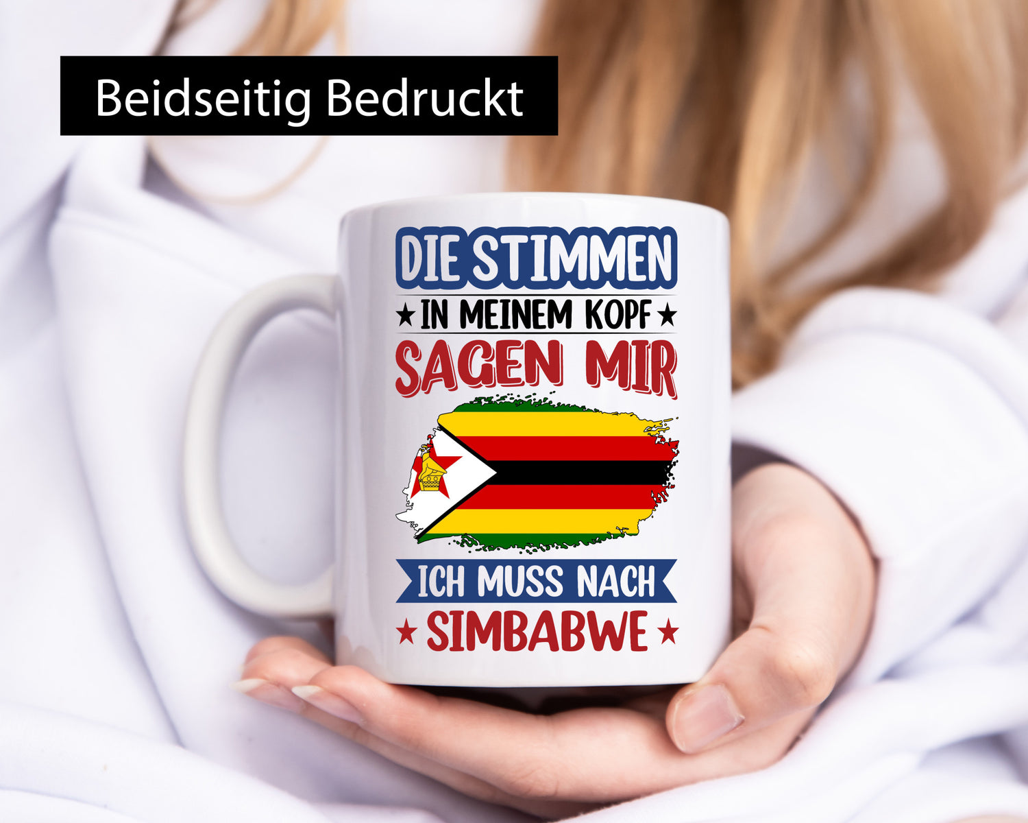 Simbabwe | Urlaub Stimmen in meinem Kopf Traumland v2 Geschenk Humor