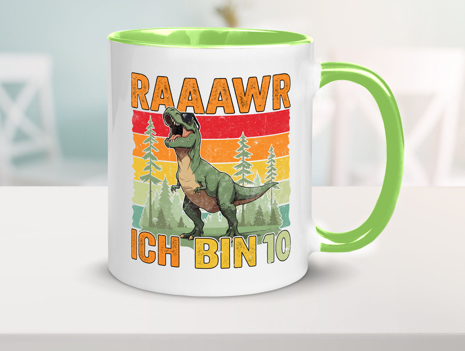 10. Geburtstag | 10 Jahre rarrrr ich bin Dinosaurier lustig Geschenkidee