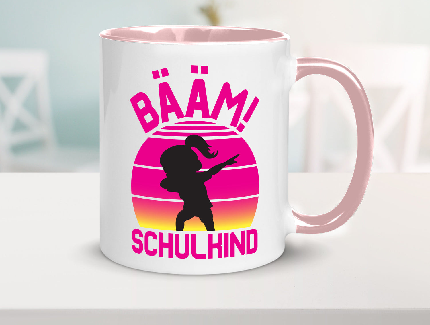 Bääm Schulkind | Einschuldung Schulanfang Geschenkidee Humor Tasse