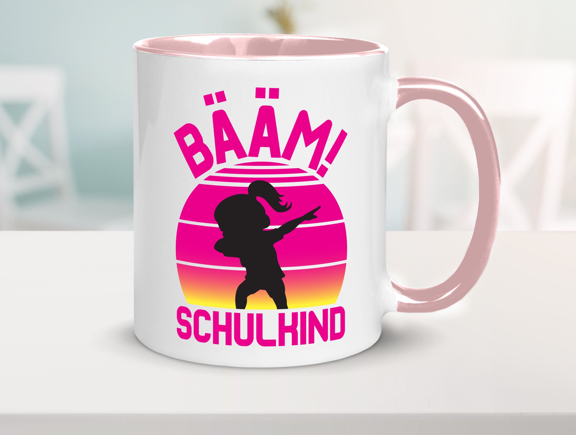 Bääm Schulkind | Einschuldung Schulanfang Geschenkidee Humor Tasse