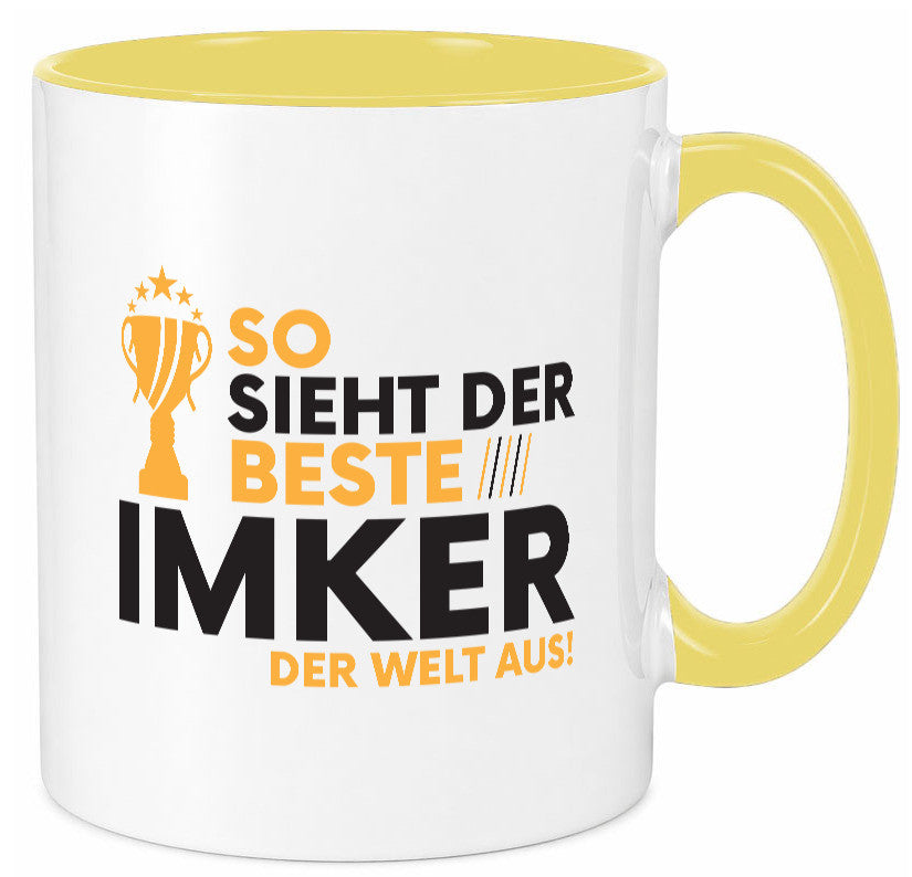 Der Weltbeste Imker | Imkerei lustiger Spruch Geschenk Humor Geschenkidee Tasse