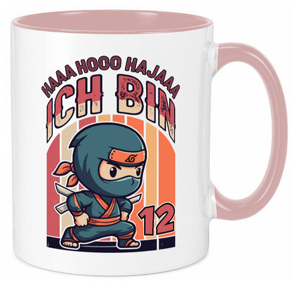12. Geburtstag | Ninja Junge 12 Jahre Humor Geschenkidee Tasse