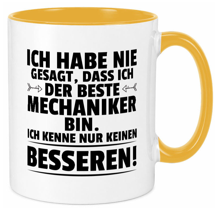 Der Beste Mechaniker | KFZ Werkstatt Geschenkidee Humor Tasse