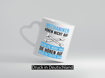 Mechaniker hören nicht auf | Werkstatt Auto Werkzeug Geschenk Humor