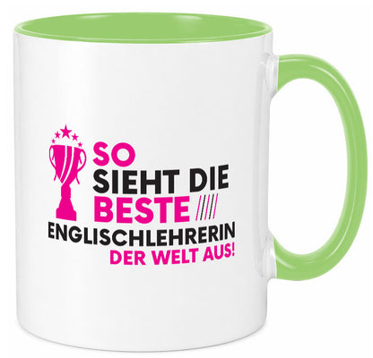 Die Weltbeste Englischlehrerin | Englisch Lehrerin Geschenk Humor Geschenkidee