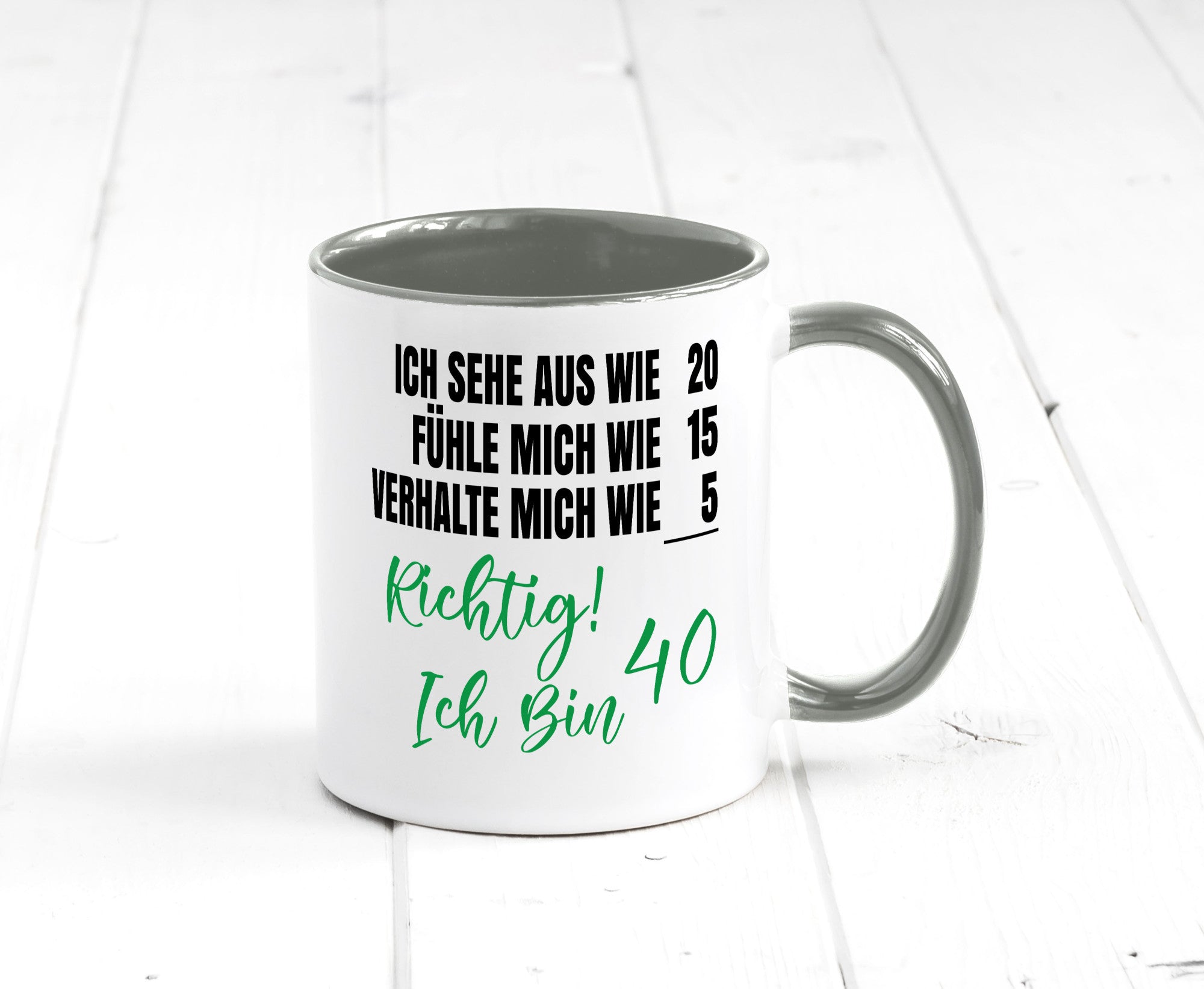 Ich bin Jung | 40 Geburtstag Verhalte mich wie ein Kind Geschenk Geschenkidee